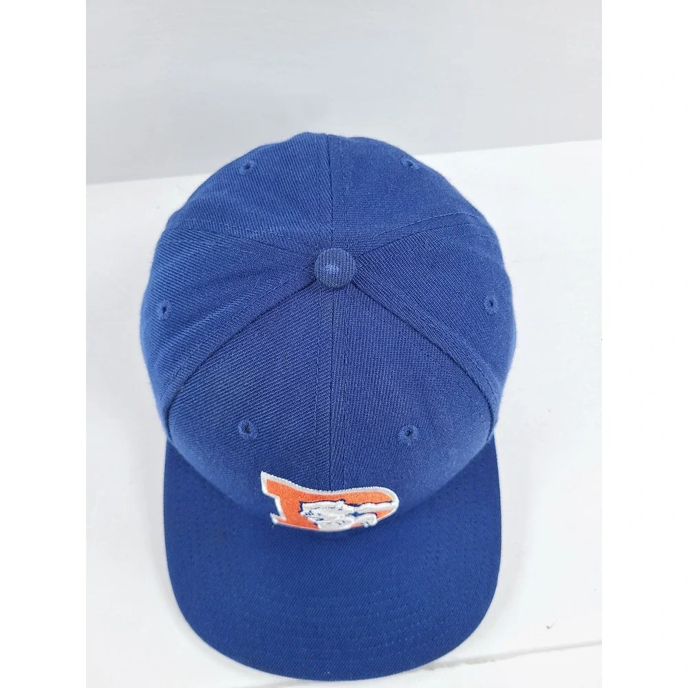 '47 Denver Broncos Youth Snapback Hat Blue Throwback D Logo Football Team NFL